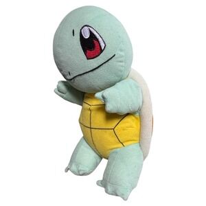 Pokemon Plush SQUIRTLE Plush 10" Stuffed Toy 2020 Toy Factory guc‎